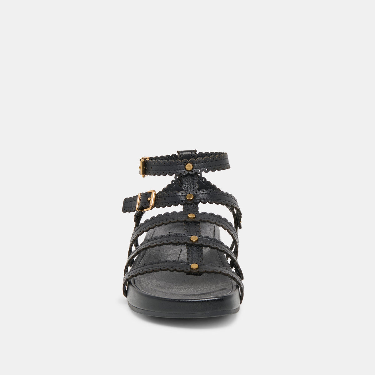 Dolce Vita SHOES Susana Black Leather Sandals