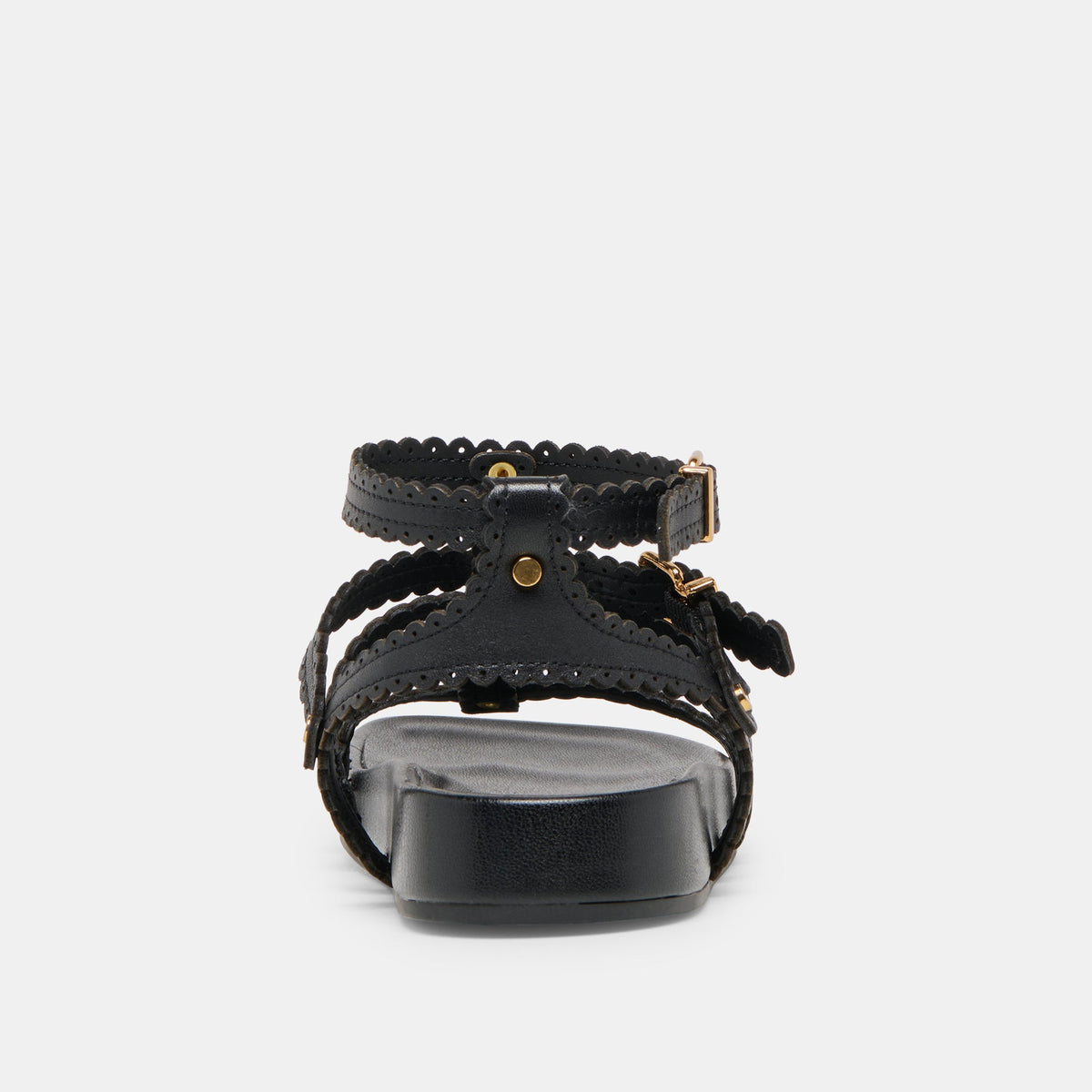 Dolce Vita SHOES Susana Black Leather Sandals