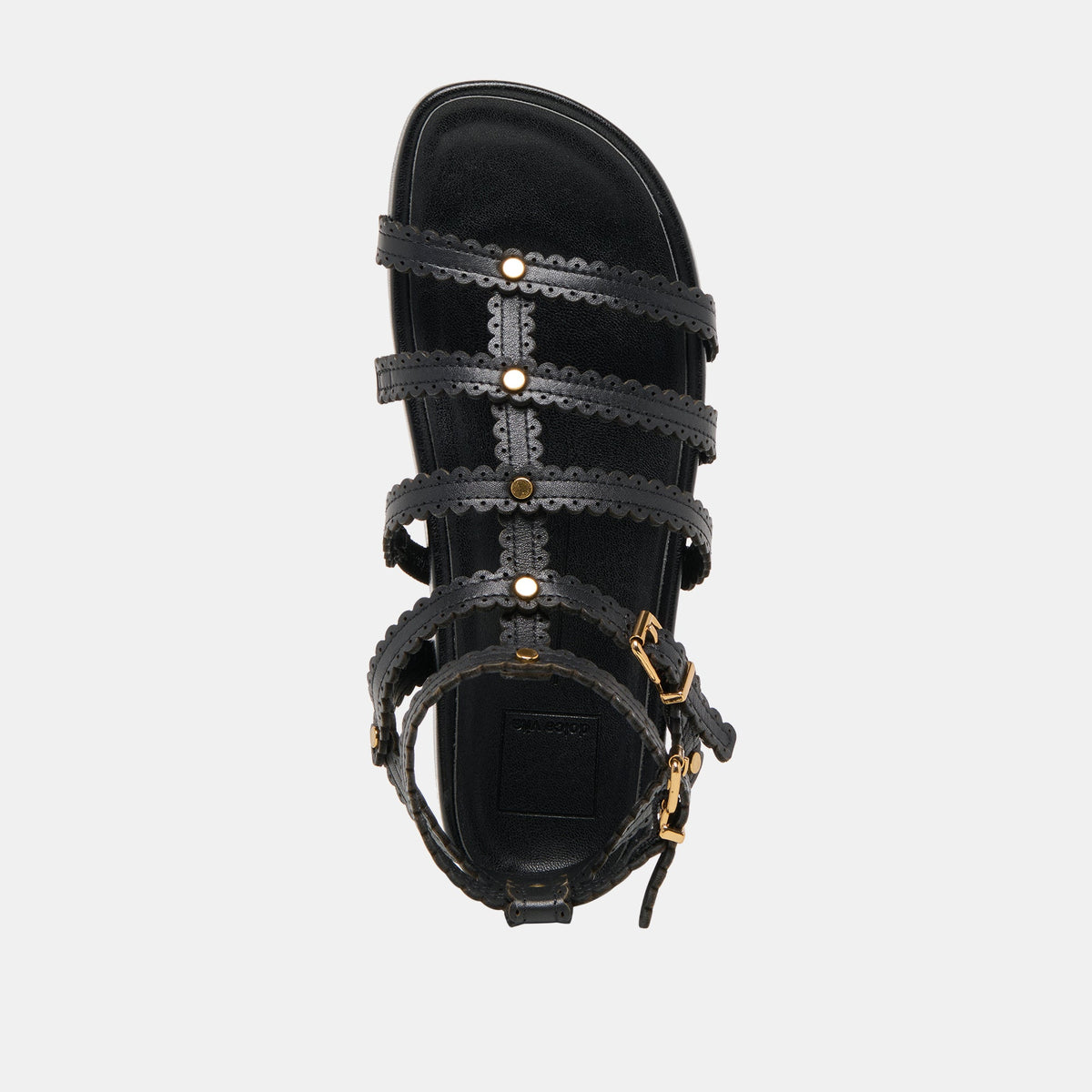 Dolce Vita SHOES Susana Black Leather Sandals