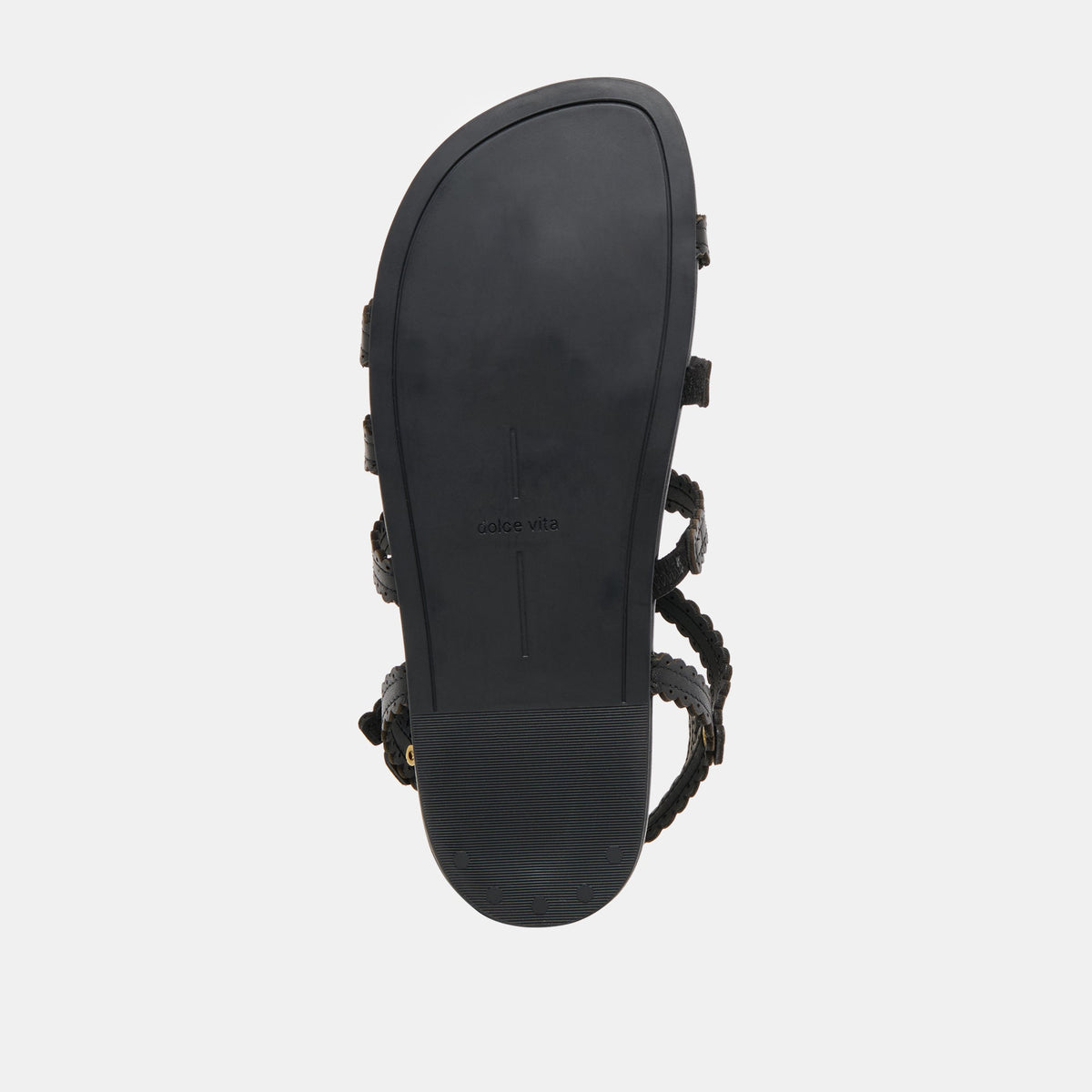 Dolce Vita SHOES Susana Black Leather Sandals