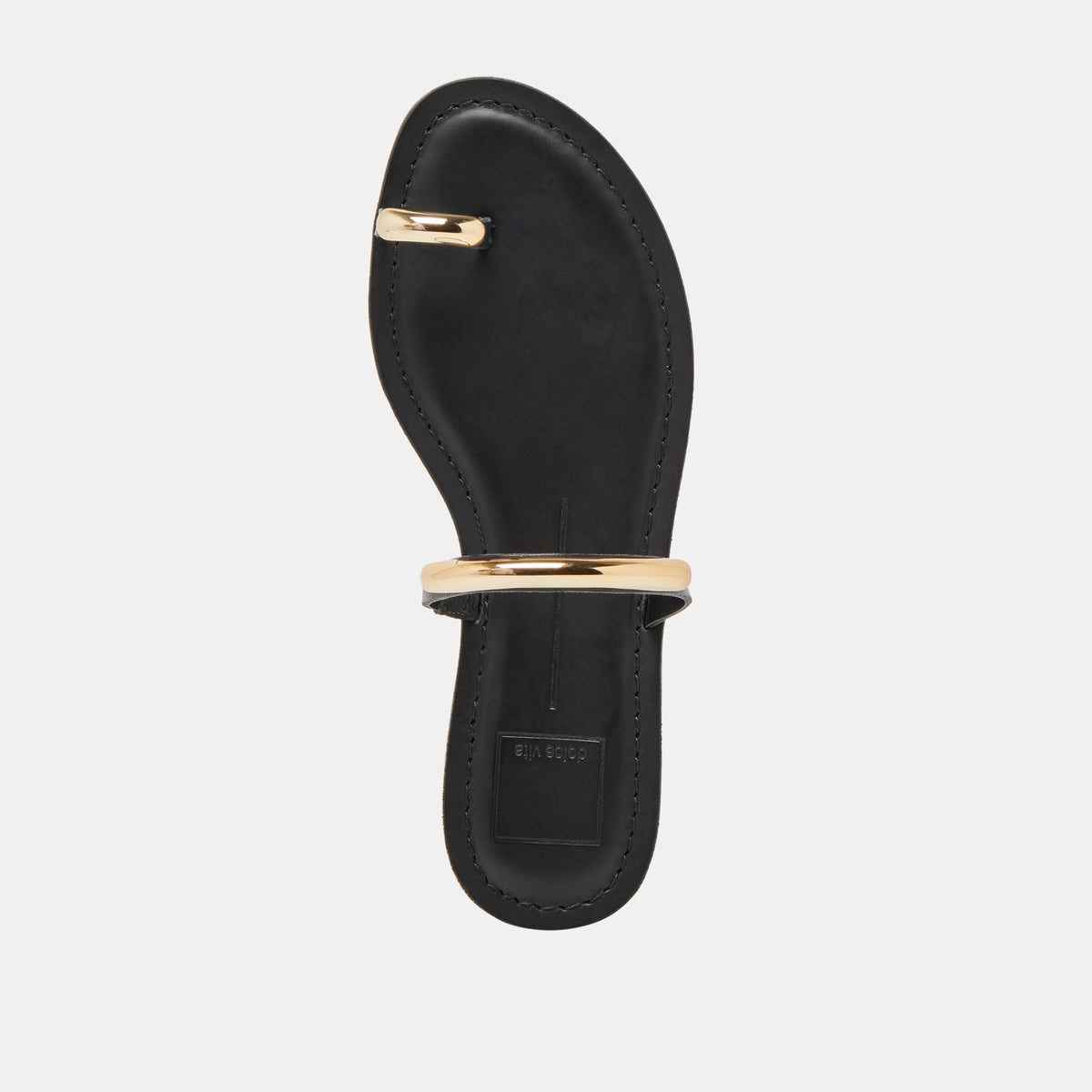 Dolce Vita SHOES WINK WIDE SANDALS BLACK LEATHER
 – Dolce Vita