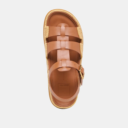 Dolce Vita SHOES Shenna Saddle Leather Sandals