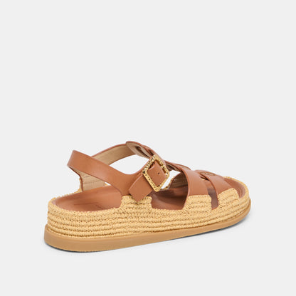 Dolce Vita SHOES Shenna Saddle Leather Sandals