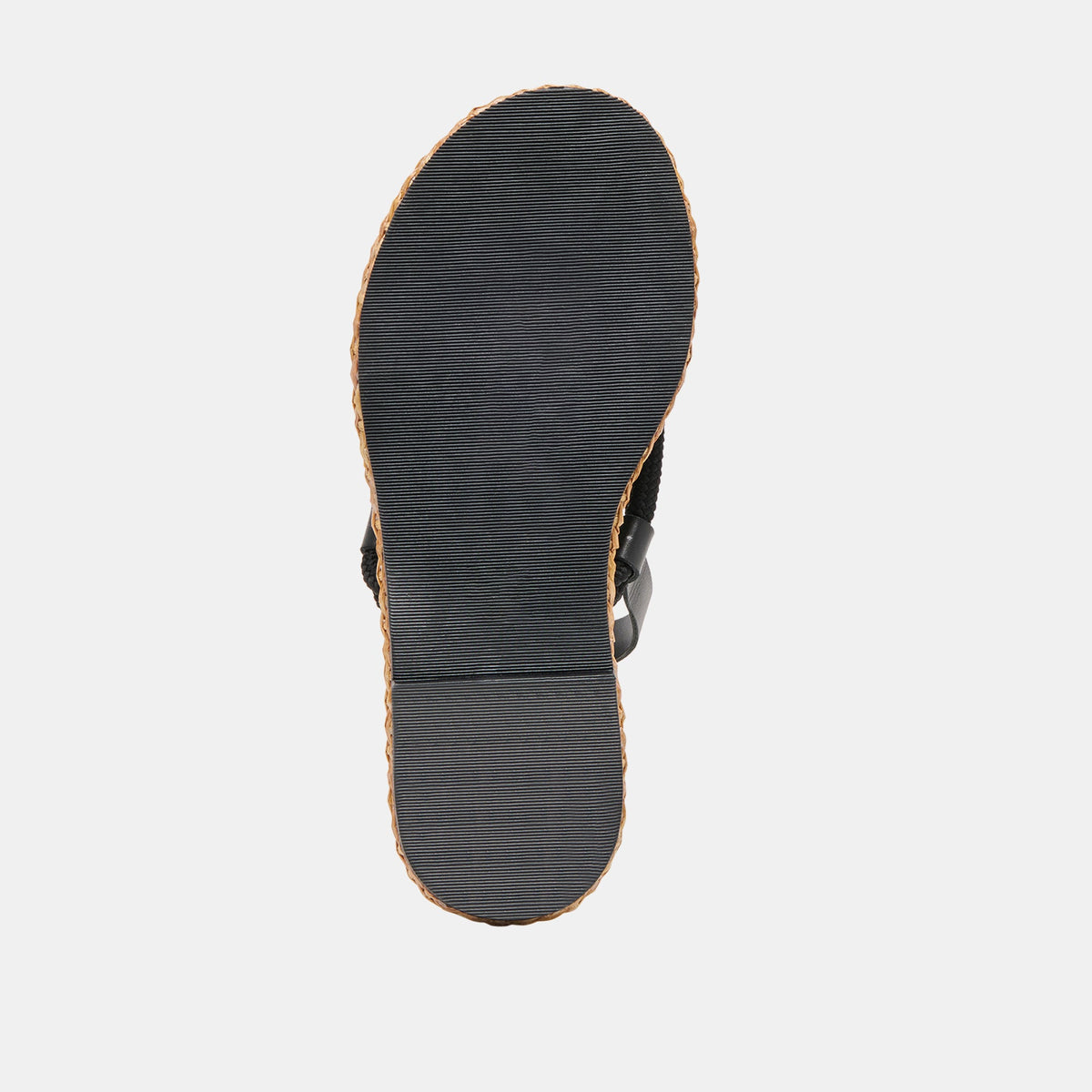 Dolce Vita SHOES Reed Black Leather Sandals