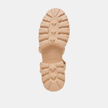 Dolce Vita SHOES LASLY SANDALS NATURAL KNIT
 – Dolce Vita