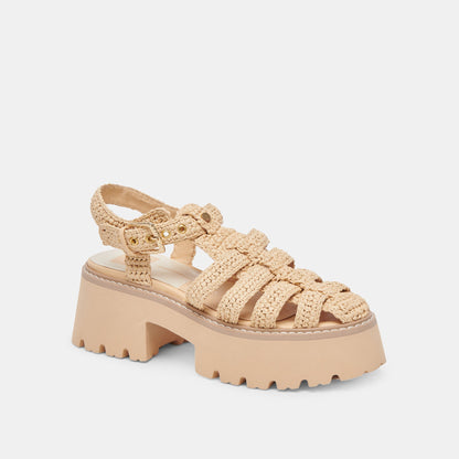 Dolce Vita SHOES LASLY SANDALS NATURAL KNIT
 – Dolce Vita