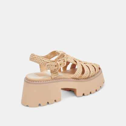 Dolce Vita SHOES LASLY SANDALS NATURAL KNIT
 – Dolce Vita