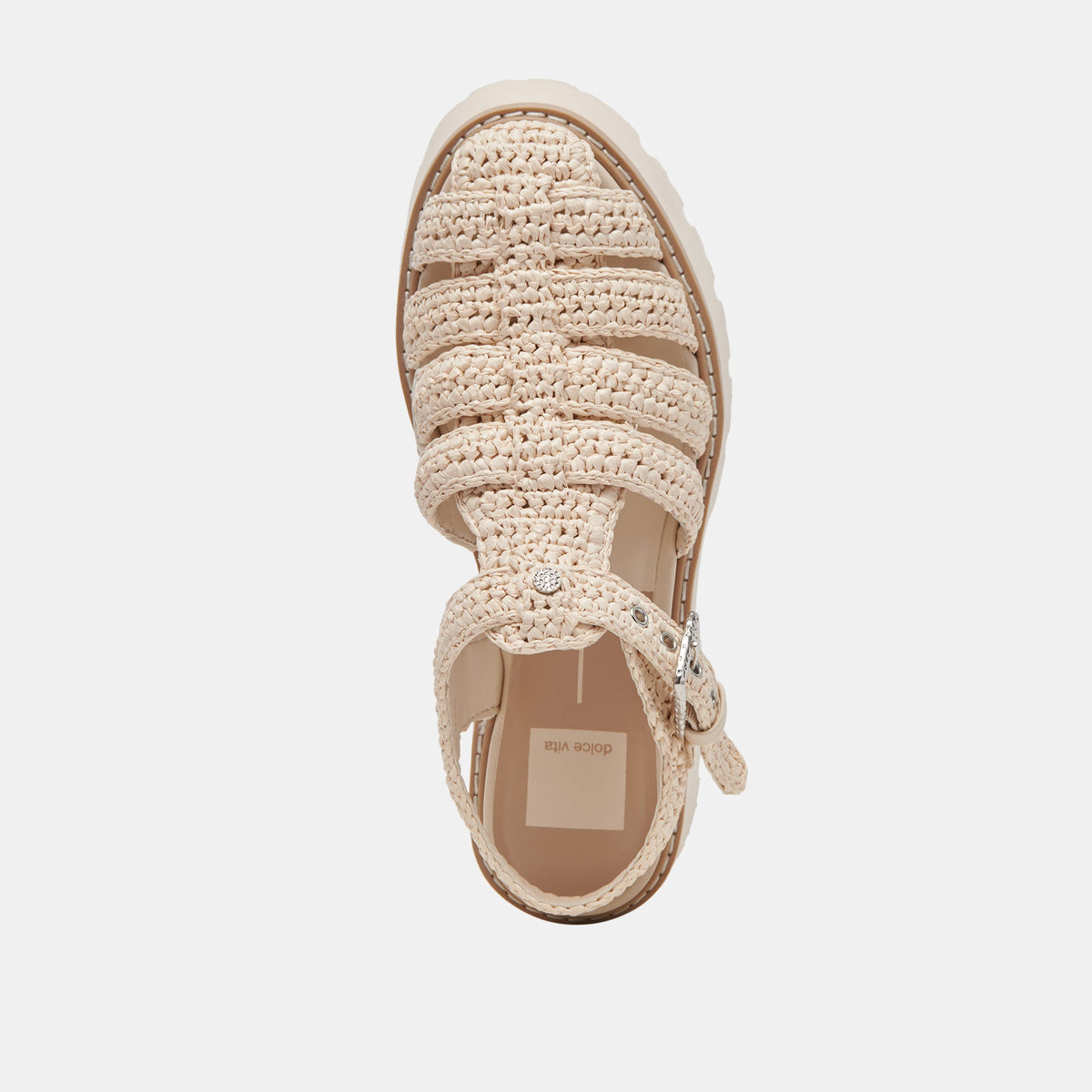 Dolce Vita SHOES LASLY SANDALS OATMEAL KNIT
 – Dolce Vita