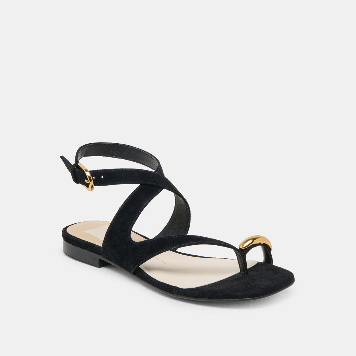Dolce Vita SHOES EARLA SANDALS ONYX SUEDE
 – Dolce Vita
