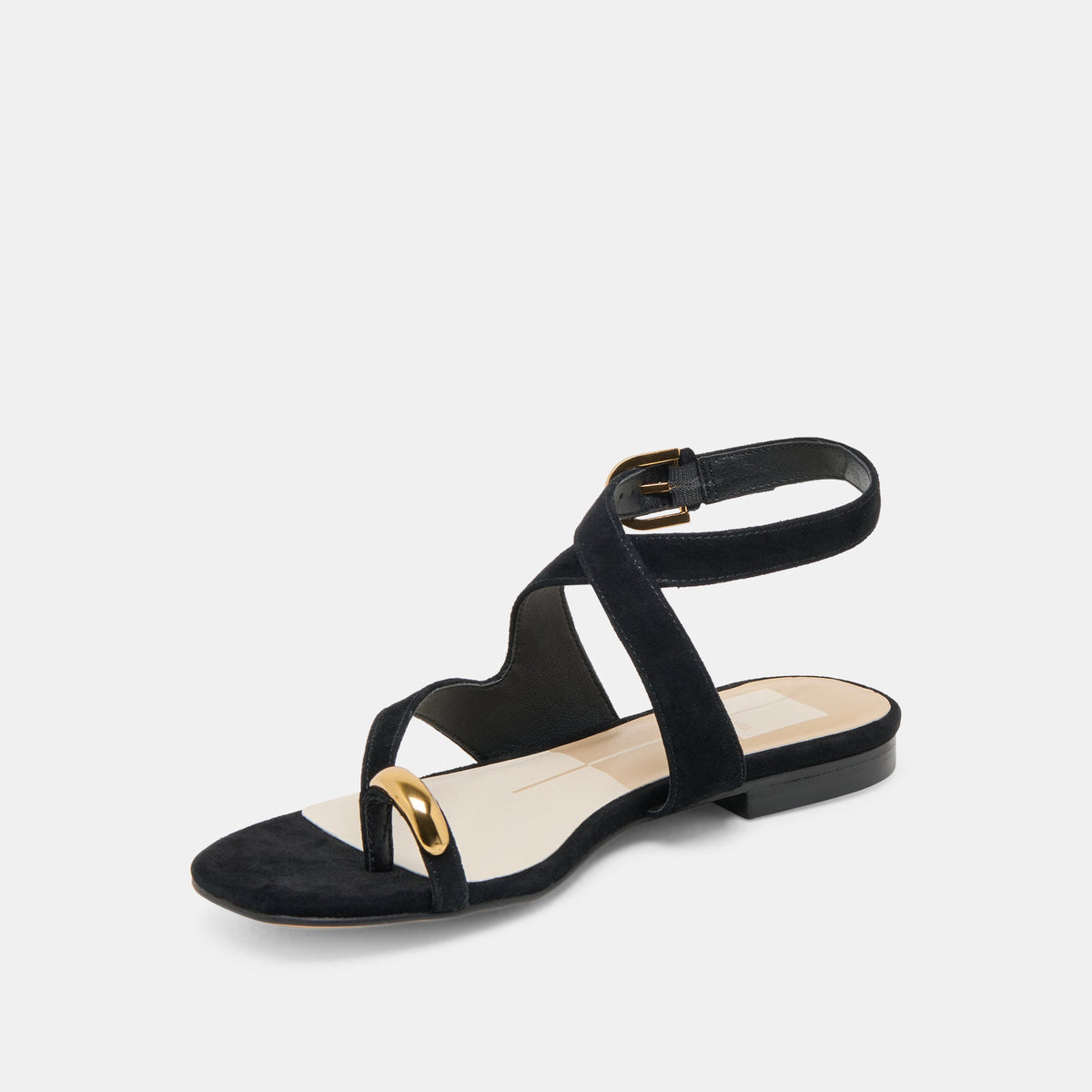 Dolce Vita SHOES EARLA SANDALS ONYX SUEDE
 – Dolce Vita