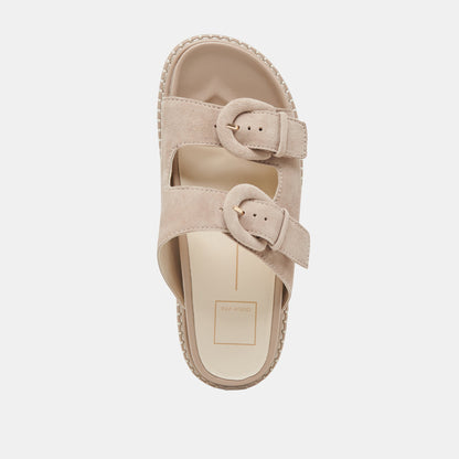 Dolce Vita SHOES SHAUNY SANDALS DK TAUPE SUEDE
 – Dolce Vita