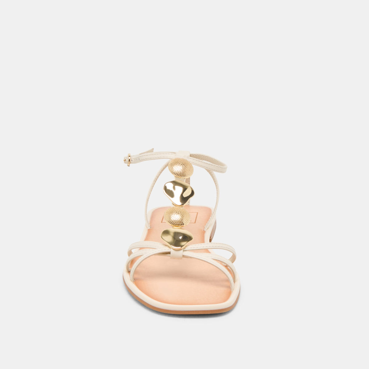 Dolce Vita SHOES Faun Off White Leather Sandals