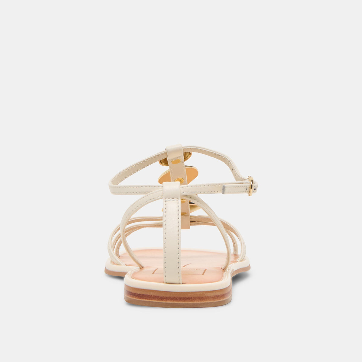 Dolce Vita SHOES Faun Off White Leather Sandals