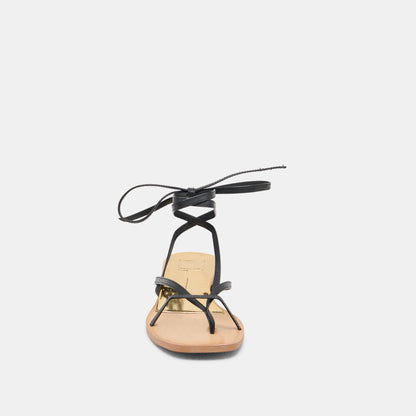 Dolce Vita SHOES RUDIE SANDALS BLACK LEATHER
 – Dolce Vita