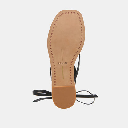 Dolce Vita SHOES RUDIE SANDALS BLACK LEATHER
 – Dolce Vita