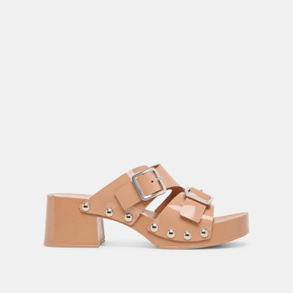 Dolce Vita SHOES Melody Tan Leather Heels