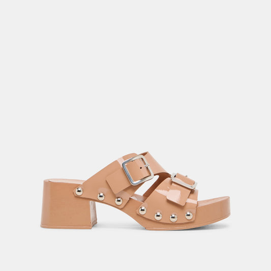 Dolce Vita SHOES Melody Tan Leather Heels