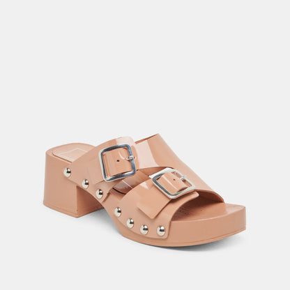 Dolce Vita SHOES Melody Tan Leather Heels