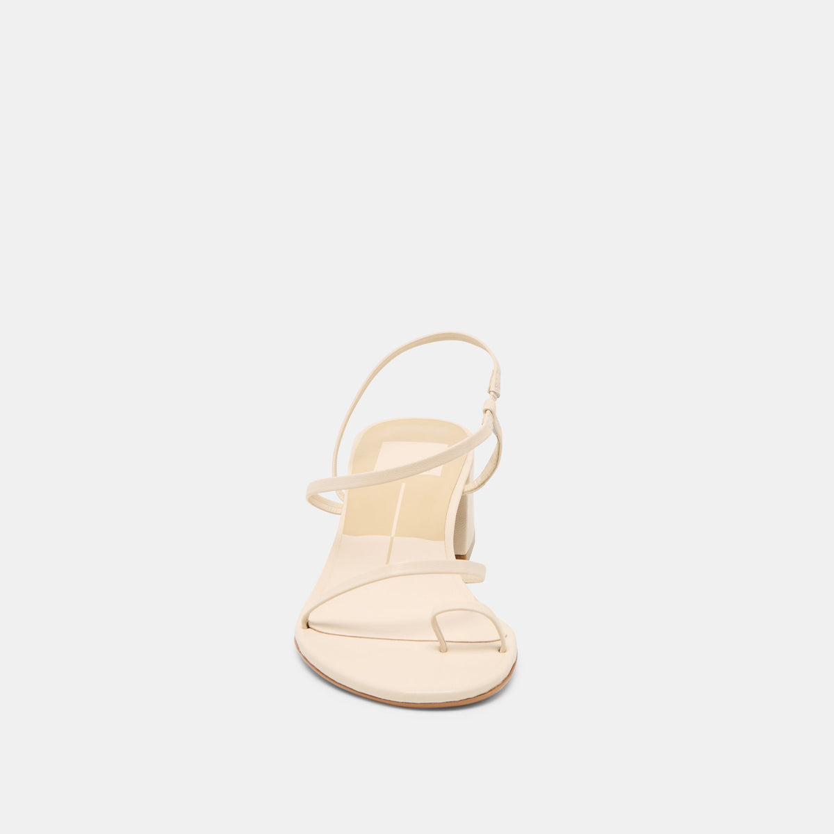 Dolce Vita SHOES Trini Creme Leather Heels
