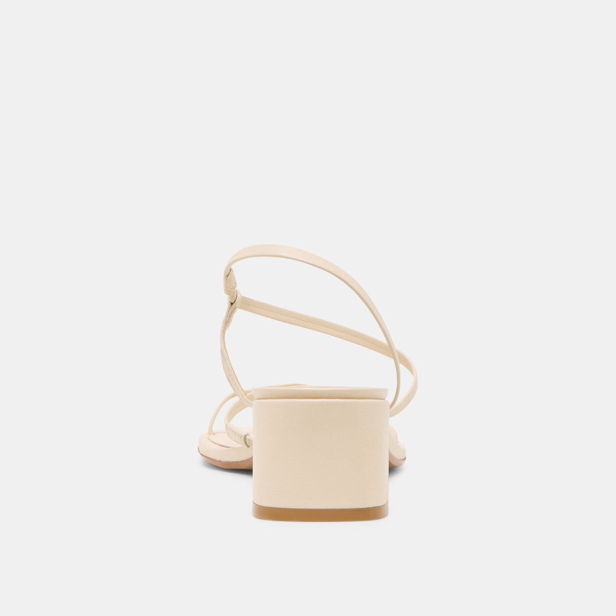 Dolce Vita SHOES Trini Creme Leather Heels