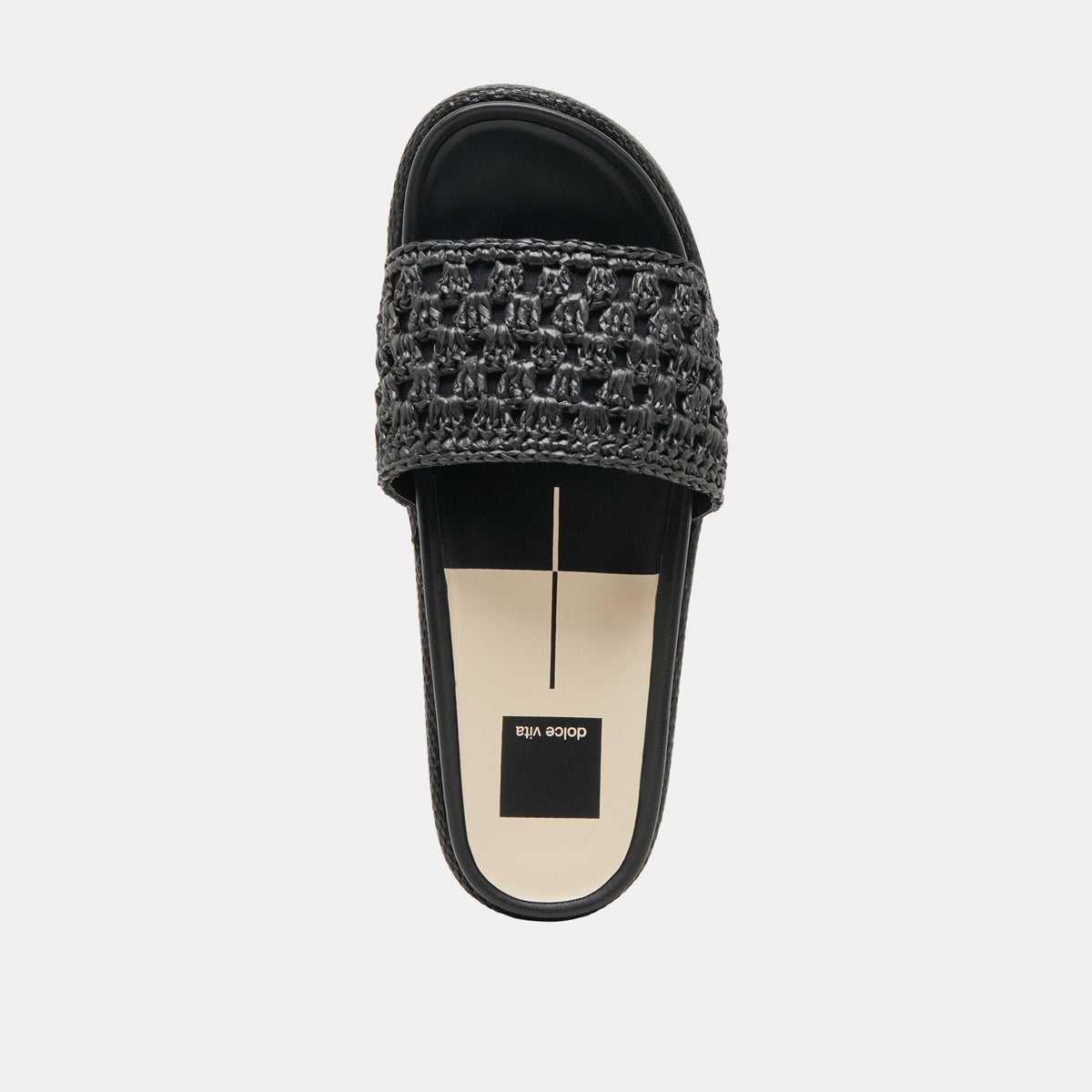 Dolce Vita SHOES SIDONA SANDALS ONYX RAFFIA
 – Dolce Vita