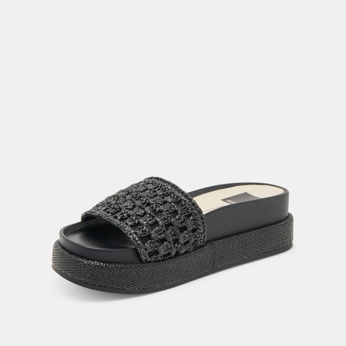 Dolce Vita SHOES SIDONA SANDALS ONYX RAFFIA
 – Dolce Vita