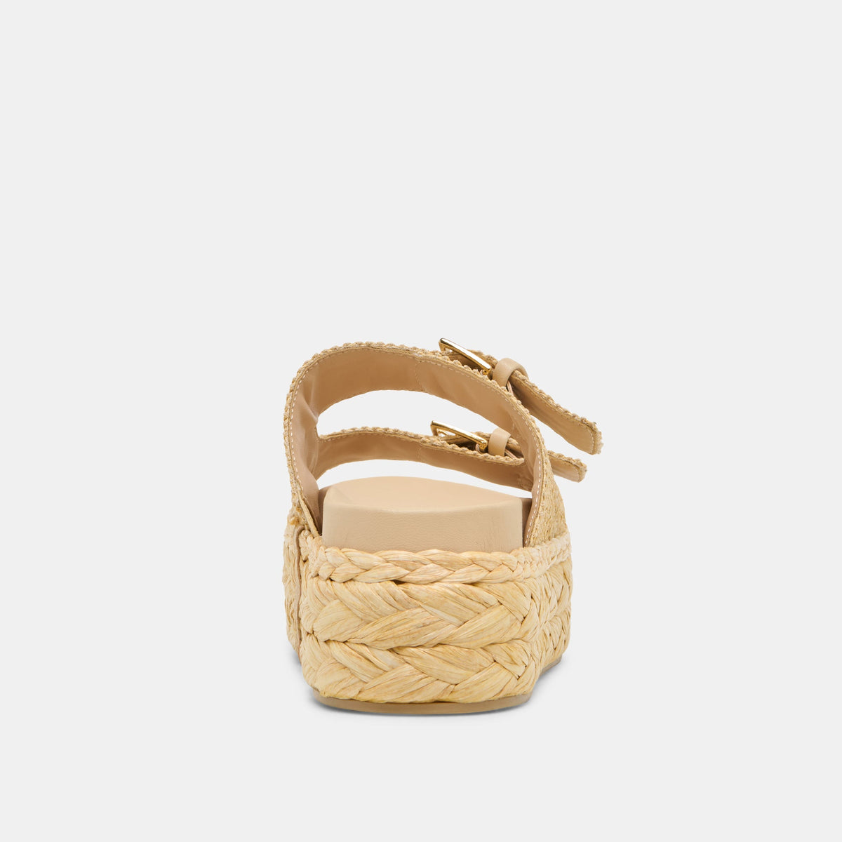 Dolce Vita SHOES Falyn Lt Natural Woven Raffia Sandals