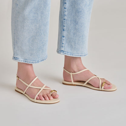 Dolce Vita SHOES KESHA SANDALS BONE LEATHER
 – Dolce Vita