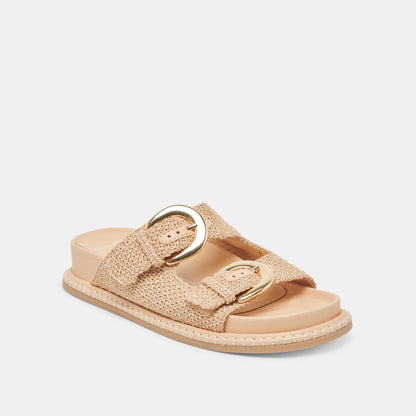 Dolce Vita SHOES SHAUNY SANDALS NATURAL RAFFIA
 – Dolce Vita