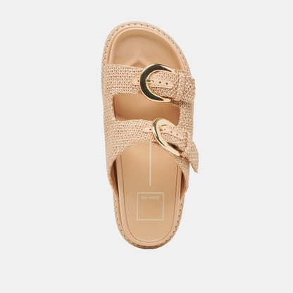 Dolce Vita SHOES SHAUNY SANDALS NATURAL RAFFIA
 – Dolce Vita
