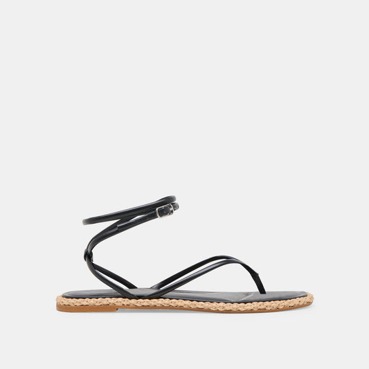 Dolce Vita SHOES COVE SANDALS BLACK LEATHER
 – Dolce Vita
