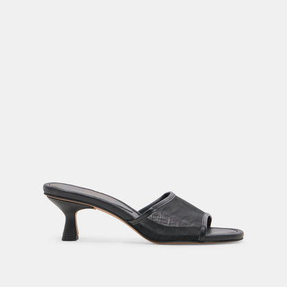 Dolce Vita SHOES MEEZA HEELS ONYX MESH
 – Dolce Vita