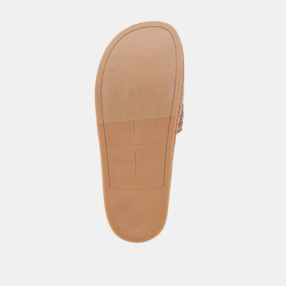 Dolce Vita SHOES SIDONA SANDALS BROWN RAFFIA
 – Dolce Vita