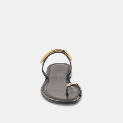 Dolce Vita SHOES WINK SANDALS BLACK LEATHER
 – Dolce Vita