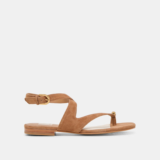 Dolce Vita SHOES EARLA SANDALS BROWN SUEDE
 – Dolce Vita