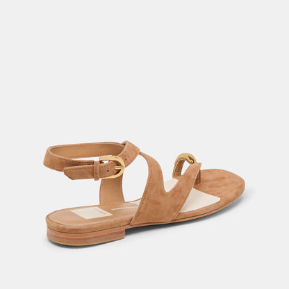 Dolce Vita SHOES EARLA SANDALS BROWN SUEDE
 – Dolce Vita