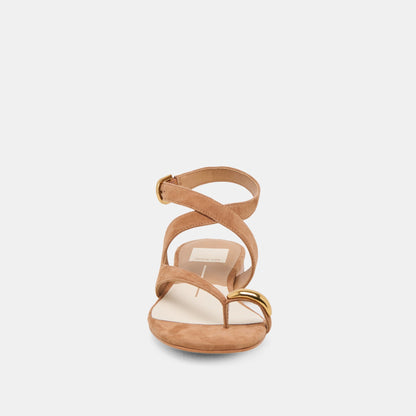 Dolce Vita SHOES EARLA SANDALS BROWN SUEDE
 – Dolce Vita