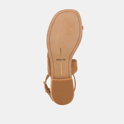 Dolce Vita SHOES EARLA SANDALS BROWN SUEDE
 – Dolce Vita