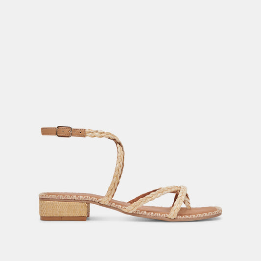 Dolce Vita SHOES BRINN SANDALS LT NATURAL RAFFIA
 – Dolce Vita