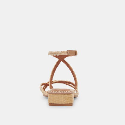 Dolce Vita SHOES BRINN SANDALS LT NATURAL RAFFIA
 – Dolce Vita