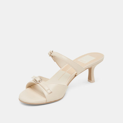 Dolce Vita SHOES LORALI HEELS CREME LEATHER
 – Dolce Vita