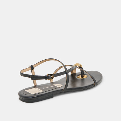 Dolce Vita SHOES KESHA SANDALS BLACK LEATHER
 – Dolce Vita