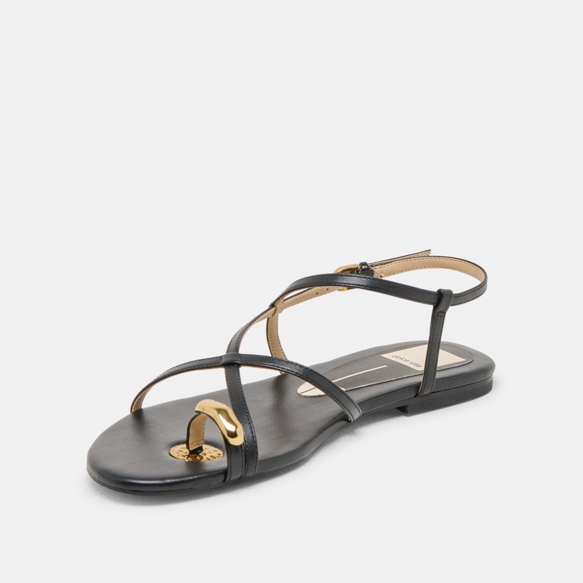 Dolce Vita SHOES KESHA SANDALS BLACK LEATHER
 – Dolce Vita
