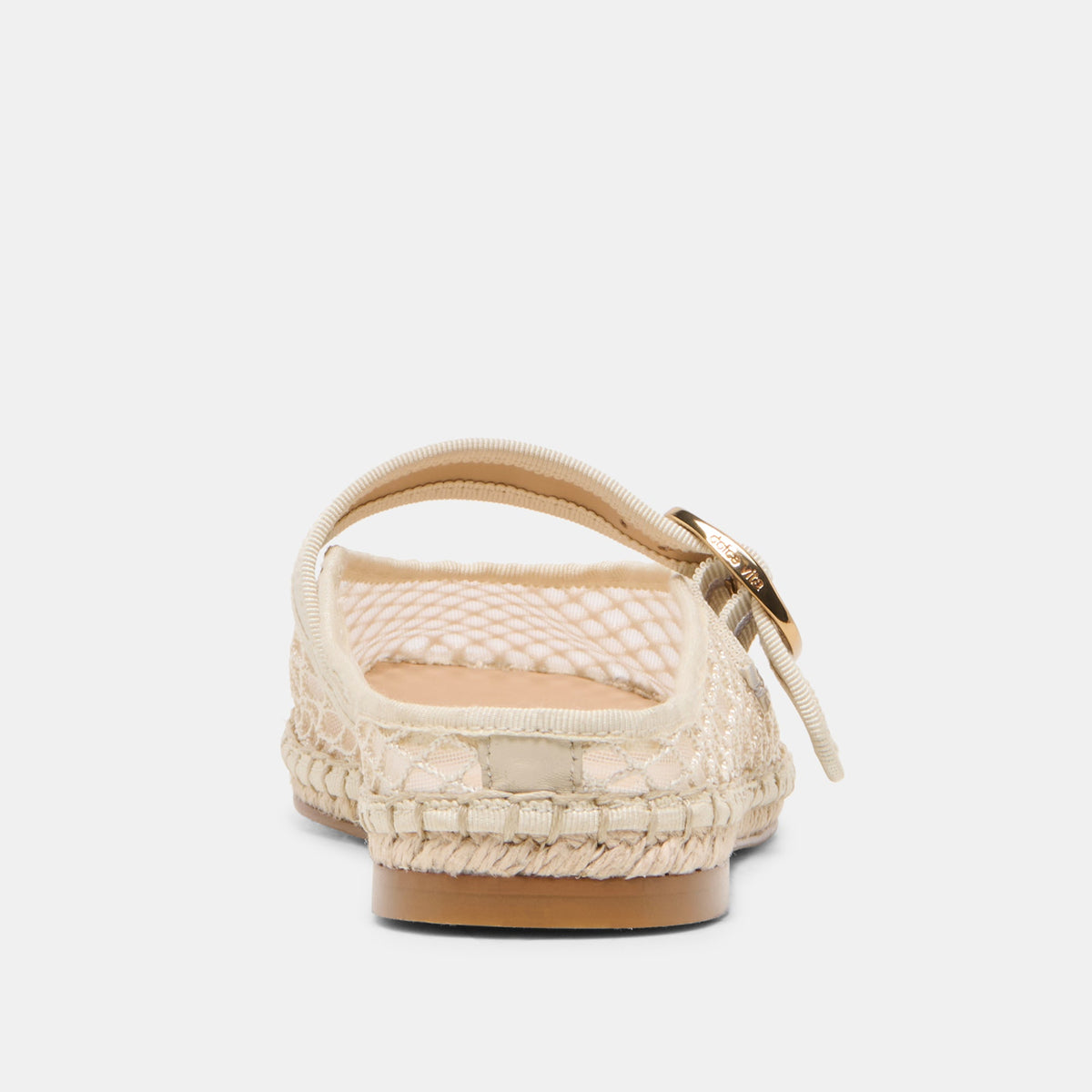 Dolce Vita SHOES Milie Ecru Woven Mesh Flats