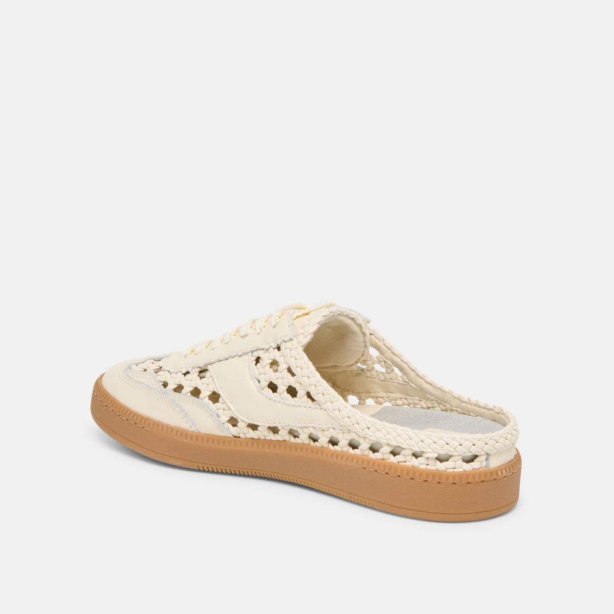 Dolce Vita SHOES Notice Slide Woven Off White Woven Stella Sneakers