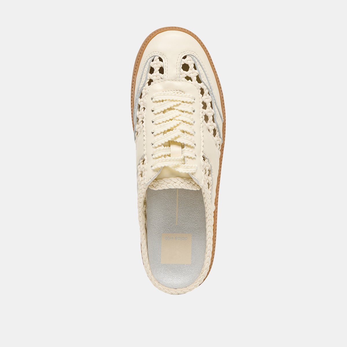 Dolce Vita SHOES Notice Slide Woven Off White Woven Stella Sneakers