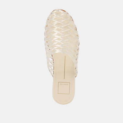 Dolce Vita SHOES Ginna Crystal Jelly Flats