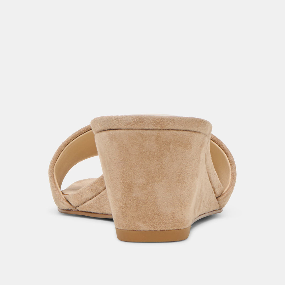 Dolce Vita SHOES Qaily Camel Suede Wedges