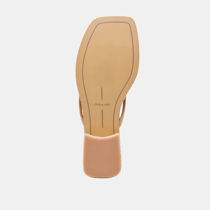 Dolce Vita SHOES BARTY SANDALS LIGHT TAN LEATHER
 – Dolce Vita
