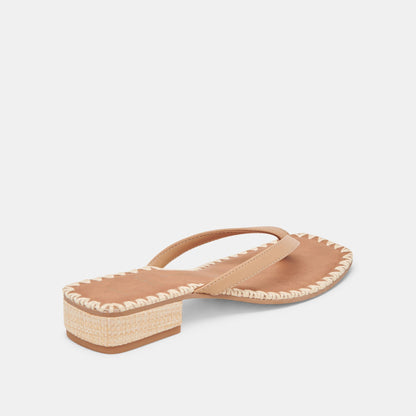 Dolce Vita SHOES BARTY SANDALS LIGHT TAN LEATHER
 – Dolce Vita